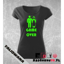 Game over - Koszulka z nadrukiem