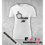 Koszulka z nadrukiem - Click me Koszulka z nadrukiem - Click me