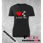 Koszulka z nadrukiem - Love me Koszulka z nadrukiem - Love me