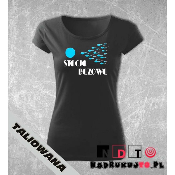 Koszulka z nadrukiem - Stacja bazowa Koszulka z nadrukiem - Stacja bazowa