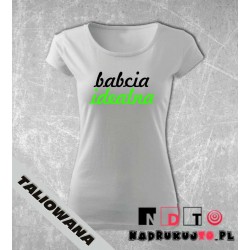 Koszulka z nadrukiem - Babcia idealna