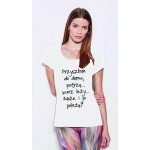 Koszulka z nadrukiem - Przyszłam do domu, patrzę kurz leży...może i ja poleżę Koszulka z nadrukiem - Przyszłam do domu, patrzę kurz leży...może i ja poleżę