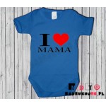 Body dziecięce z nadrukiem - i love mama (kocham mamę) Body dziecięce z nadrukiem - i love mama (kocham mamę)