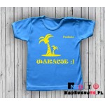 Koszulka niemowlęca z nadrukiem - Wakacje pod palemką