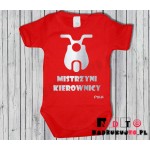 Body dziecięce z nadrukiem - mistrzyni kierownicy Body dziecięce z nadrukiem - mistrzyni kierownicy