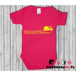 Body dziecięce z nadrukiem - Patrz w lusterka - motocykle są wszędzie! Body dziecięce z nadrukiem - Patrz w lusterka - motocykle są wszędzie!