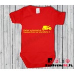 Body dziecięce z nadrukiem - Patrz w lusterka - motocykle są wszędzie! Body dziecięce z nadrukiem - Patrz w lusterka - motocykle są wszędzie!