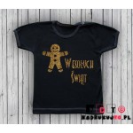Koszulka niemowlęca z nadrukiem - Ciasteczko Wesołych Świąt Koszulka niemowlęca z nadrukiem - Ciasteczko Wesołych Świąt
