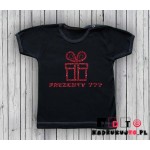 Koszulka niemowlęca z nadrukiem - Prezenty??? Koszulka niemowlęca z nadrukiem - Prezenty???