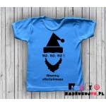 Koszulka niemowlęca z nadrukiem - ho! ho! ho! merry christmas Koszulka niemowlęca z nadrukiem - ho! ho! ho! merry christmas