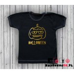 Koszulka niemowlęca z nadrukiem - straszna dynia na halloween Koszulka niemowlęca z nadrukiem - straszna dynia na halloween