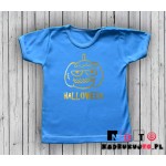 Koszulka niemowlęca z nadrukiem - straszna dynia na halloween Koszulka niemowlęca z nadrukiem - straszna dynia na halloween