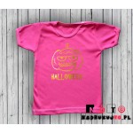 Koszulka niemowlęca z nadrukiem - straszna dynia na halloween Koszulka niemowlęca z nadrukiem - straszna dynia na halloween