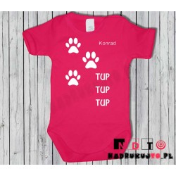 Body dziecięce z nadrukiem - tup tup tup
