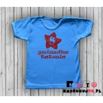 Koszulka niemowlęca z nadrukiem - gwiazdka tatusia Koszulka niemowlęca z nadrukiem - gwiazdka tatusia