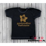 Koszulka niemowlęca z nadrukiem - gwiazdka tatusia Koszulka niemowlęca z nadrukiem - gwiazdka tatusia