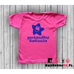 Koszulka niemowlęca z nadrukiem - gwiazdka tatusia Koszulka niemowlęca z nadrukiem - gwiazdka tatusia