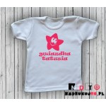 Koszulka niemowlęca z nadrukiem - gwiazdka tatusia Koszulka niemowlęca z nadrukiem - gwiazdka tatusia