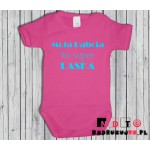 Body dziecięce z nadrukiem - Moja Babcia to super laska Body dziecięce z nadrukiem - Moja Babcia to super laska