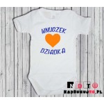 Body dziecięce z nadrukiem - wnuczek dziadka Body dziecięce z nadrukiem - wnuczek dziadka
