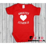 Body dziecięce z nadrukiem - wnuczek dziadka Body dziecięce z nadrukiem - wnuczek dziadka