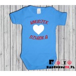 Body dziecięce z nadrukiem - wnuczek dziadka Body dziecięce z nadrukiem - wnuczek dziadka
