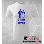 Koszulka z nadrukiem - Game over Koszulka z nadrukiem - Game over