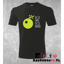 Koszulka z nadrukiem - Rozpierdol układ