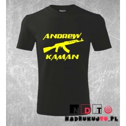 Koszulka z nadrukiem - Andrew kaman
