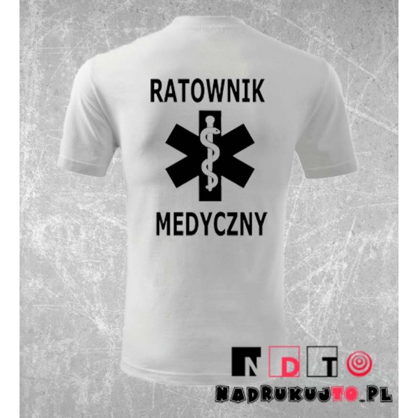 Koszulka z nadrukiem - Ratownik medyczny