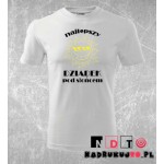 Koszulka z nadrukiem - Najlepszy dziadek pod słońcem