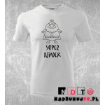 Koszulka z nadrukiem - Super dziadek z postacią Koszulka z nadrukiem - Super dziadek z postacią
