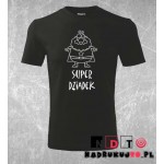 Koszulka z nadrukiem - Super dziadek z postacią Koszulka z nadrukiem - Super dziadek z postacią