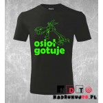 Koszulka z nadrukiem - Osioł gotuje Koszulka z nadrukiem - Osioł gotuje
