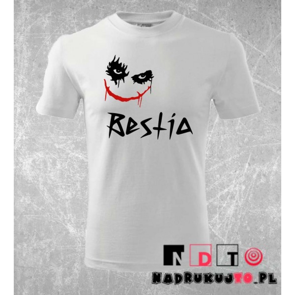 Bestia - koszulka męska z nadrukiem Bestia - koszulka męska z nadrukiem