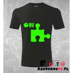 Koszulka z nadrukiem - puzel ON Koszulka z nadrukiem - puzel ON