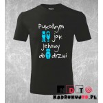 Koszulka z nadrukiem - Pukałbym jak Jehowy do drzwi Koszulka z nadrukiem - Pukałbym jak Jehowy do drzwi