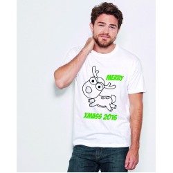 Koszulka z nadrukiem świątecznym - Renifer