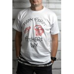 Koszulka na Dzień Taty - Happy First Fathers Day Koszulka na Dzień Taty - Happy First Fathers Day