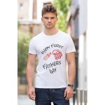 Koszulka na Dzień Taty - Happy First Fathers Day Koszulka na Dzień Taty - Happy First Fathers Day