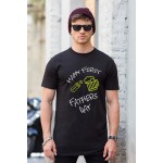 Koszulka na Dzień Taty - Happy First Fathers Day Koszulka na Dzień Taty - Happy First Fathers Day