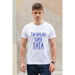 Tak wygląda super tata- koszulka z nadrukiem Tak wygląda super tata- koszulka z nadrukiem