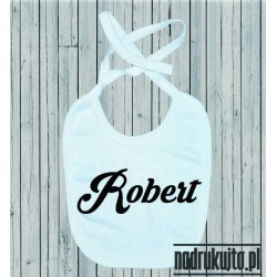 Własne imię - śliniak dziecięcy